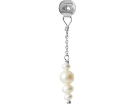 Stine A - Petit Pearl Berries Behind Ear Earring 1311-00 - Silver Supply