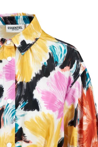 Essentiel Antwerp - DorangeBelted Shirt - Off White For Discount