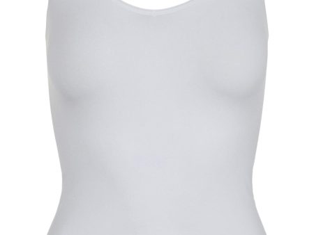 Pieces - PcPlain Underwear Top -  White Supply