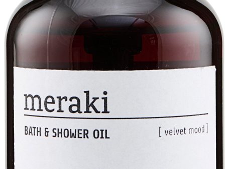 Meraki - Bath & Shower Oil - Velvet Mood Online now