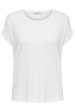 Only - Onlmoster S S O-Neck Top - 2079282 White Hot on Sale