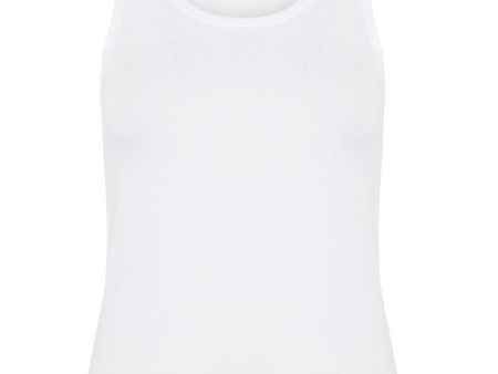 Pieces - Pcsirene Tank Top - Bright White For Discount