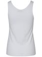 Pieces - Pcsirene Tank Top - Bright White For Discount