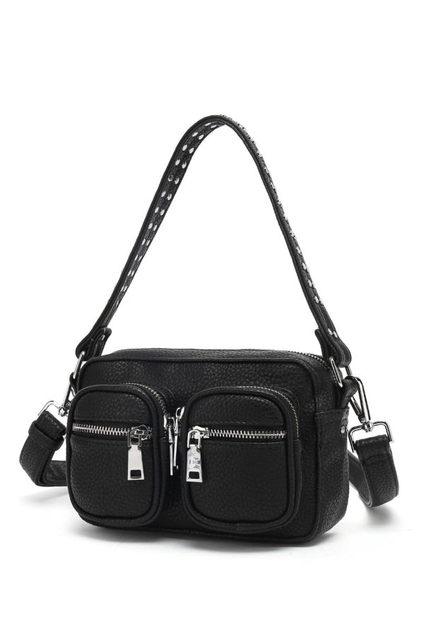 Noella - Kendra Crossover Bag - Black Nappa Look Online now