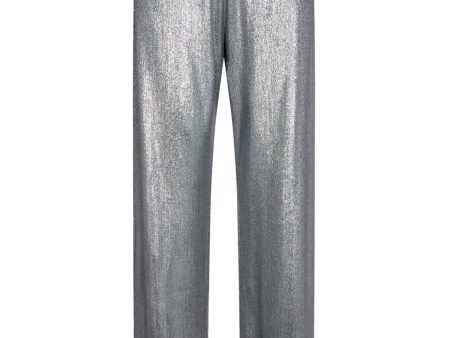 Co´couture - Glittercc Pant - 138 Light Grey Discount