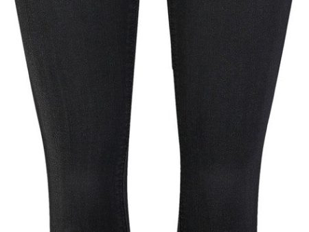 Pieces - PcDelly Skinny MW Jeans  32 - Black Fashion