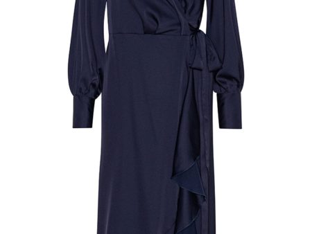 Forudbestilling - Karmamia - Bea Dress - Oxford Blue Online now