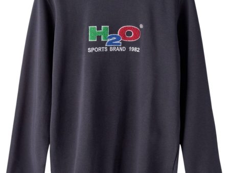 H2O - Alban Sweat O Neck - 2500 Navy Online now