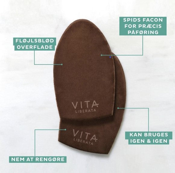 Vita Liberata - Velvet Tanning Mitt Dobbeltsidet For Cheap