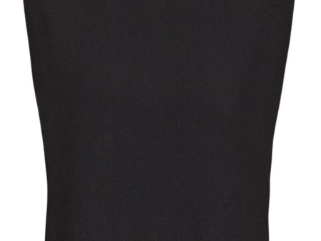 Co´couture - Volacc Rib Turtleneck Vest - 96 Black Online Sale