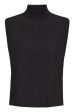 Co´couture - Volacc Rib Turtleneck Vest - 96 Black Online Sale