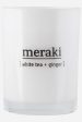 Meraki - Duftlys - White Tea & Ginger 10,5 cm Online