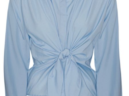 Karmamia - Lee Shirt - Sky Blue Cotton Discount