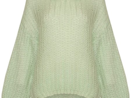 Noella - Joseph Knit Sweater - Pistacio Green Cheap