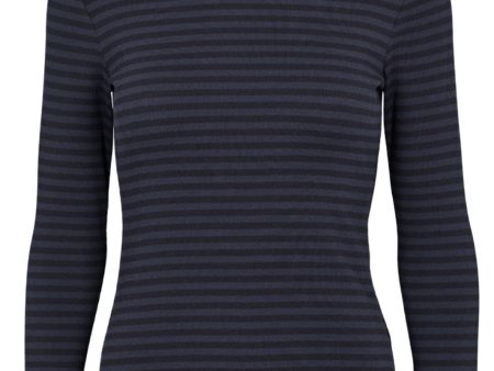 Basic Apparel - Ludmilla High-Neck - 480 Black Navy Online