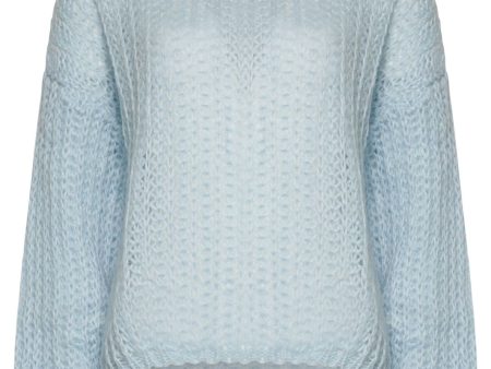 Noella - Joseph Knit Sweater - Light Blue Cheap