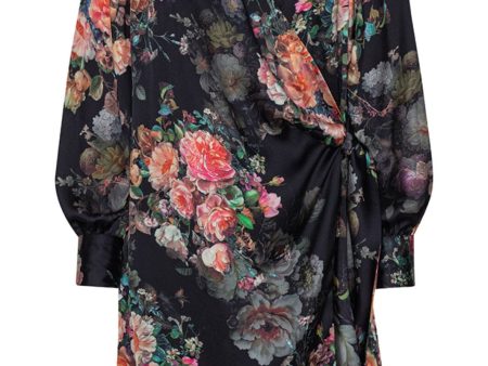 Forudbestilling - Karmamia - Ines Dress - Daisy Noir Tea Rose For Sale