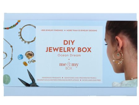 Me & My Box - Diy  Smykkebox - Ocean Dream Discount