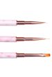 Le Mini Macaron - Les Brushes AC017 - Nail Art Brush Trio Online now