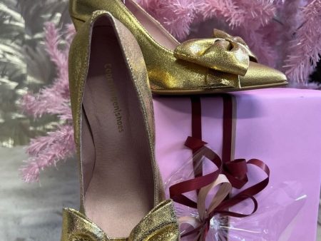 Copenhagen Shoes X Molly&My - New Maite Gold - Gold Metallic Cheap