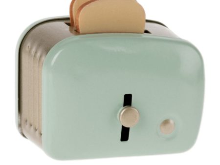 Maileg - Miniature Toaster & Bread - Mint For Cheap