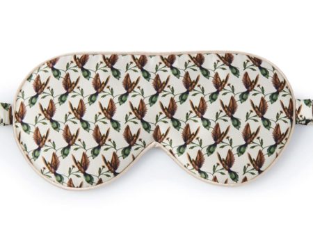 Fan Palm - Sleeping Eye Mask - Creme Hummingbird Cheap