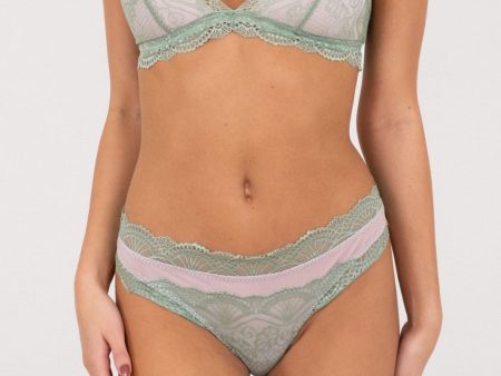 Neo Noir - Skin Berry Bra - Version 2 - Soft Green Online Sale