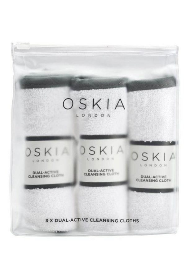 Oskia - 3xDual-Active Cleansing Cloths For Sale