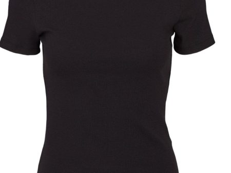 Basic Apparel - Ludmilla SS O-Neck GOTS - 001 Black Hot on Sale