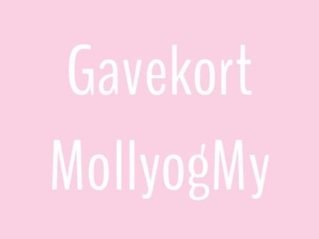 Molly&My gavekort - Få tilsendt et fysisk gavekort Online Hot Sale