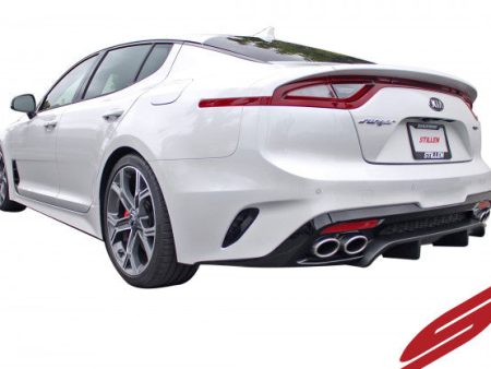 2018-2021 Kia Stinger GT (AWD RWD 3.3TT) Rear Diffuser [Matte Black] - KB26002MB Online