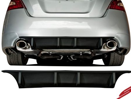 2009-2015 Nissan Maxima Rear Diffuser [Matte Black] - KB127418MB Fashion