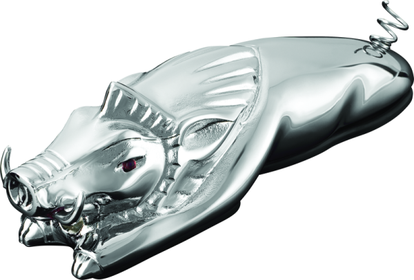 Kuryakyn Wild Boar Fender Ornament Chrome Sale