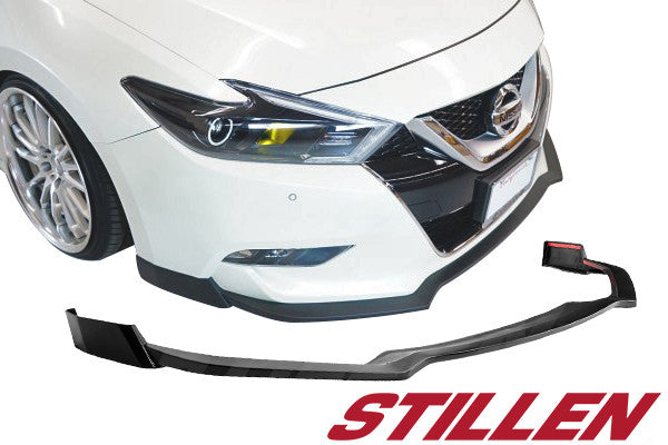 2016-2018 Nissan Maxima Front Lip Splitter [Matte Black] - KB12841 Online now