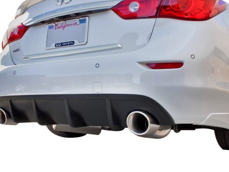 2014-17 Infiniti Q50 Rear Diffuser [Matte Black] - KB11222MB Cheap