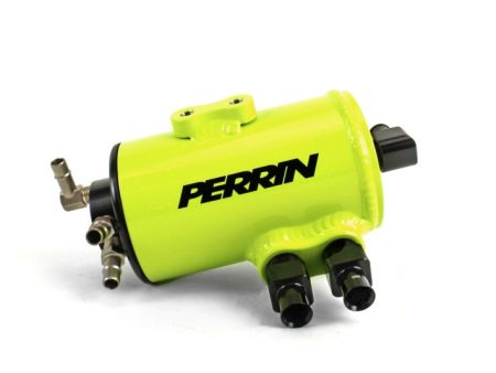 Perrin 22-23 Toyota GR86   13-16 Scion FR-S   13-23 Subaru BRZ Air Oil Separator - Neon Yellow Supply