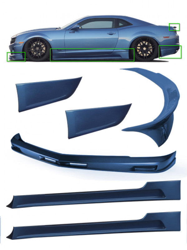 2010-2013 Chevy Camaro SS 6-Piece Body Kit - KB51000KT Cheap