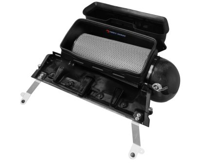 aFe 21-23 RAM 1500 TRX Track Series Carbon Fiber Cold Air Intake System w  Pro DRY S on Sale