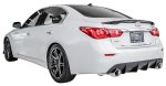 2014-17 Infiniti Q50 Rear Diffuser [Unpainted] - KB11222 Cheap