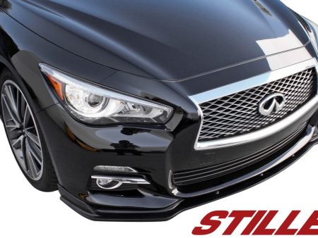 2014-17 Infiniti Q50 Premium - Front Splitter [Matte Black] - KB11226 Fashion