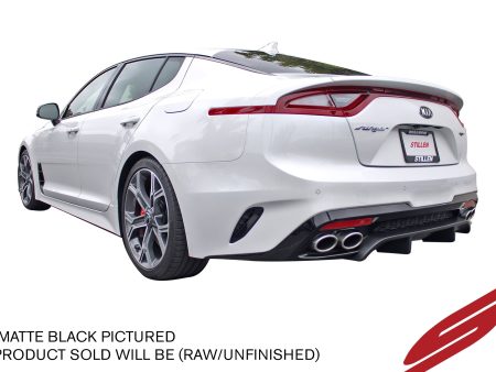 2018-2021 Kia Stinger GT (AWD RWD 3.3TT) Rear Diffuser [Unpainted] - KB26002 Online now