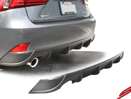 2014-2016 Lexus IS250, IS350 Rear Diffuser [Matte Black] - KB31002MB For Sale