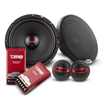 DS18 GEN-X6.5C 6.5  2-Way Component Speaker Car Speaker 150 Watts 4-Ohm Hot on Sale