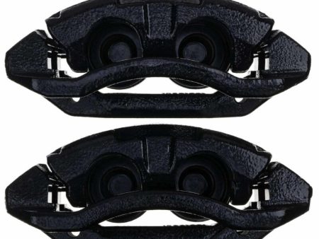 Power Stop 11-18 Ram 1500 Front Black Calipers - Pair (w Bracket) Fashion