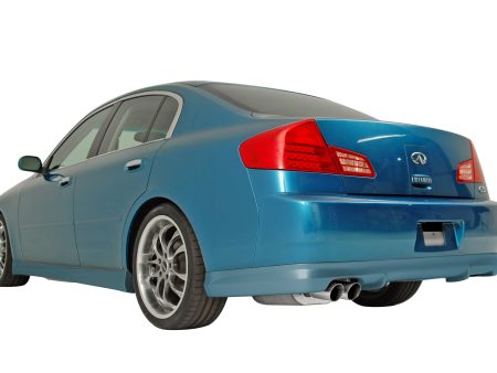 2003-2006 Infiniti G35 Sedan [Gen 2] Stainless Steel Cat-Back Exhaust System - 504370 Hot on Sale