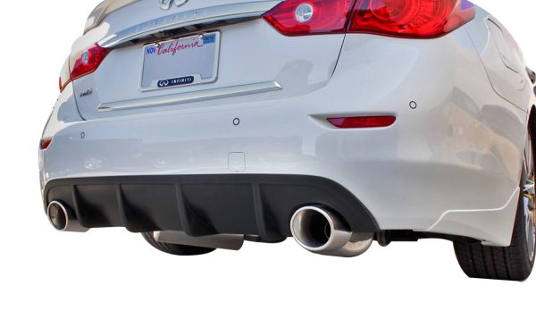 2014-17 Infiniti Q50 Rear Diffuser [Unpainted] - KB11222 Cheap