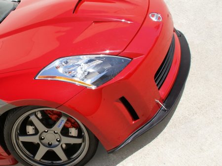 2003-2005 Nissan 350Z [Z33] Front Splitter [For OEM Fascia] - 1035011SP Online Hot Sale