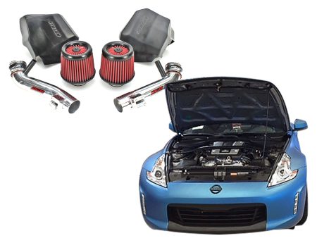 2009-2020 Nissan 370Z Dual Long Tube Air Intake Kit (Gen 2) [Z34] - Oil Filter - 402851 on Sale