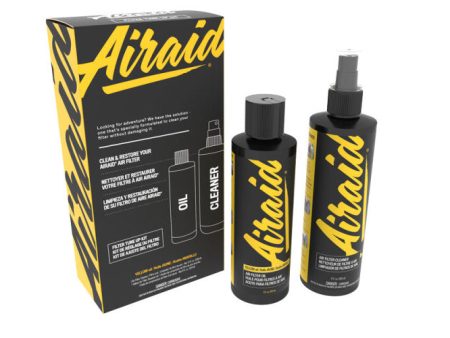 Airaid Renew Kit - 12oz Cleaner   8oz Squeeze Oil - Yellow For Cheap