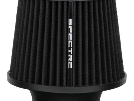 Spectre Conical Air Filter 3in. Flange ID   6in. Base OD   6.5in. Height - Black For Cheap